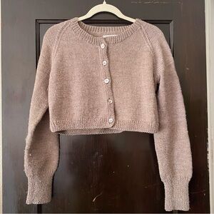 Auntie Oti cropped cardigan
